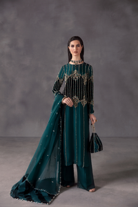 LAUREN Emerald Green Suit by Kanwal Malik 