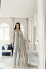 CERELIA Grey Silk Suit by Kanwal Malik