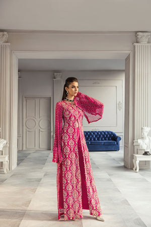 LOLITA Pink Banarsi Suit by Kanwal Malik