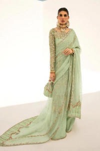 MEHAR Mint Green Organza 