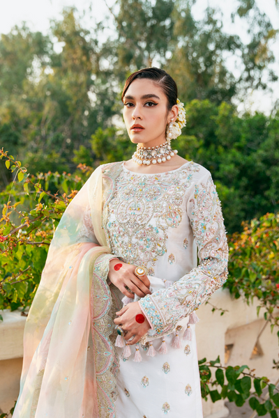 SAPNA Korean Silk Suit by Kanwal Malik 