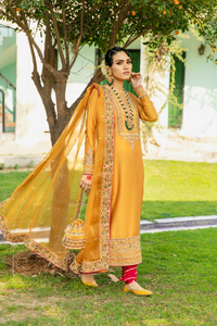 AARTI Korean Silk Suit by Kanwal Malik 