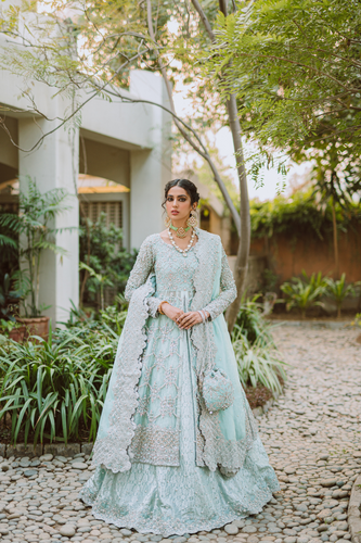 SAHIBA Organza Gown by Kanwal Malik 