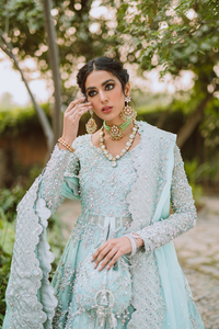 SAHIBA Organza Gown by Kanwal Malik 