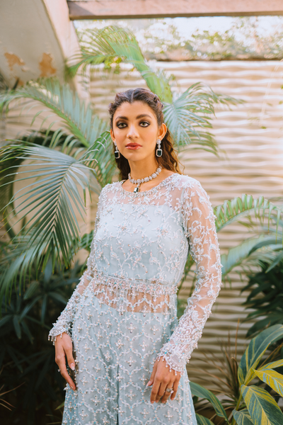 FARYAAD Organza Shirt pant by Kanwal Malik 