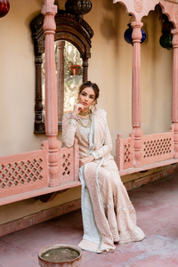 Mehar  Chicken Kari Suit by Kanwal Malik