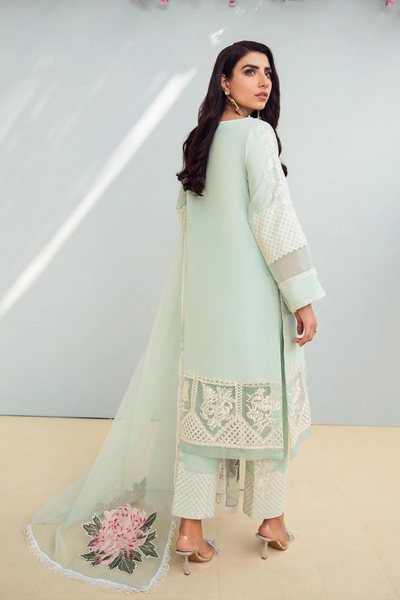 EMILY-AQUA Elegant Ensemble by Mahgul Azure