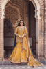 YELLOW BRIDAL - Hand Embellished Net Ensemble