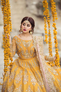 NAAZ AFREEN - Hand-Embellished Bridal Lehenga