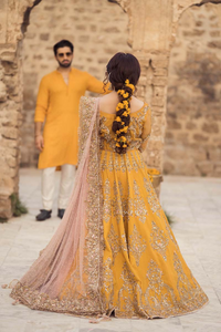 NAAZ AFREEN - Hand-Embellished Bridal Lehenga