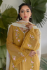 MILA yellow kurta set by Nadia Farooqui Raisa Eid Edit'22. 