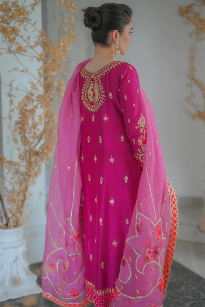 REEM Raw Silk Ensemble by Nadia Farooqui Narjis Bridal-22 