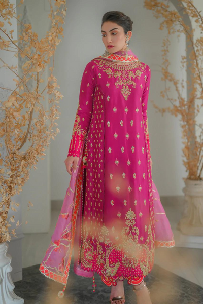 REEM Raw Silk Ensemble by Nadia Farooqui Narjis Bridal-22 