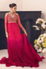  Zelie - Vibrant Pink Festive Gown