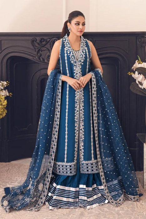  Fiori - Delectable Blue Wedding Ensemble