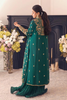 Royale Green Raw Silk Ensemble