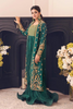 Royale Green Raw Silk Ensemble