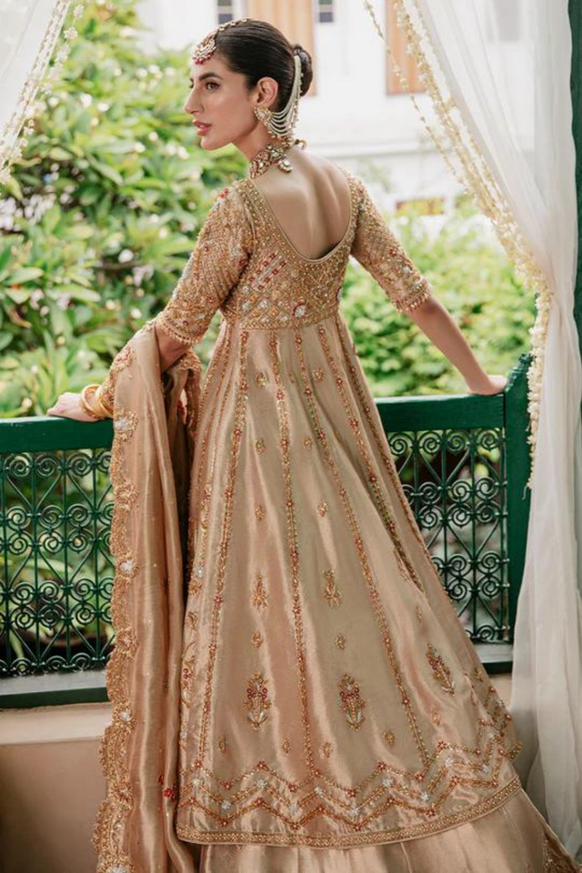 Nehal Gold Masuri Bridal Ensemble