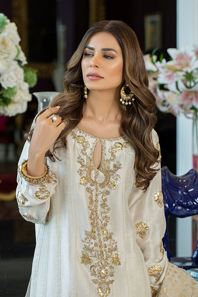 NURA  Raw Silk Elegance by REEMA AHSAN Eid '22 