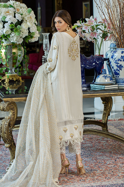 NURA  Raw Silk Elegance by REEMA AHSAN Eid '22 