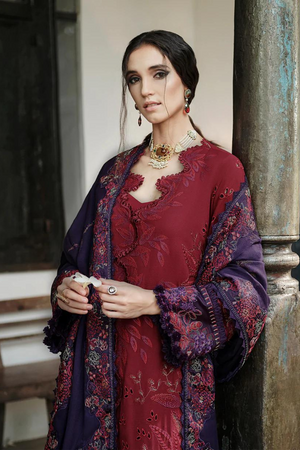 EHALA wine color outfit by  Republic Womens Wear Danayah Winter