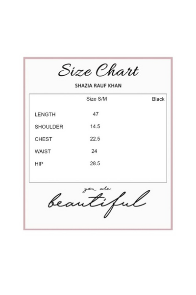 SOLIDS-BLACK Raw Silk Solids | Hand-Embellished Pockets