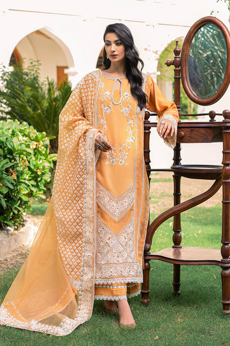 WALLFLOWER Orange Eid Ensemble by Saira Shakira Azha Eid Collection'22