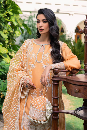 WALLFLOWER Orange Eid Ensemble by Saira Shakira Azha Eid Collection'22