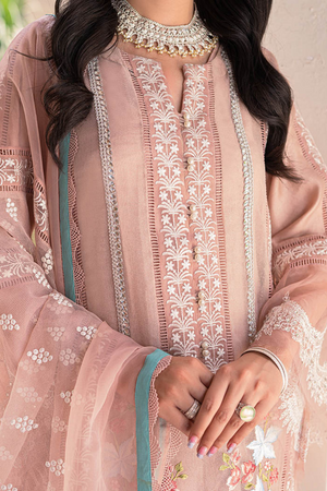 ZINNIA Pink Eid Ensemble by Saira Shakira Azha Eid Collection'22