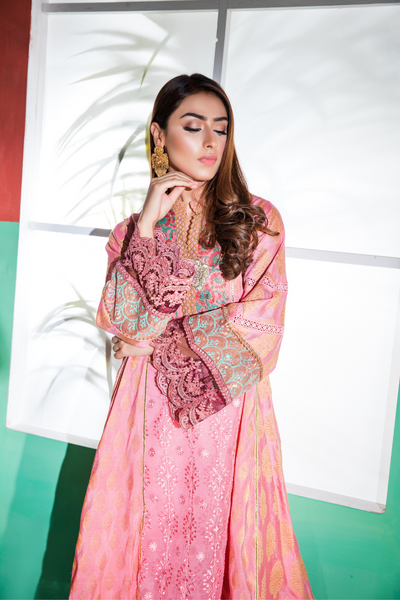 Saahi Nazaan - Extended Pink - bilalgarments