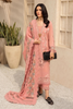 CYBELE  Tea Pink Khaddar Set with Pashmina Shawl