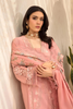 CYBELE  Tea Pink Khaddar Set with Pashmina Shawl