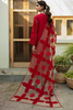 RED RUBY Elegant Cutwork outfit back 